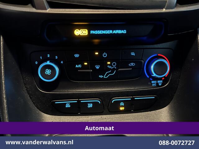 Ford TRANSIT CONNECT 1.5 EcoBlue 100pk Automaat L2H1 Euro6 Airco | Navigatie | Cruisecontrol | Camera Parkeersensoren, Trekhaak, Sidebars, verwarmde voorruit