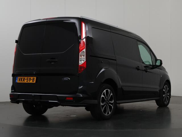 Ford TRANSIT CONNECT 1.5 ECOBLUE AUTOMAAT | L2 | SPORT | CAMERA | STOELVERWARMING | NAVIGATIE | CLIMATE CONTROL | BI-XENON LAMPEN | TREKHAAK | BETIMMERDE LAADRUIMTE | LICHTMETALEN WIELEN