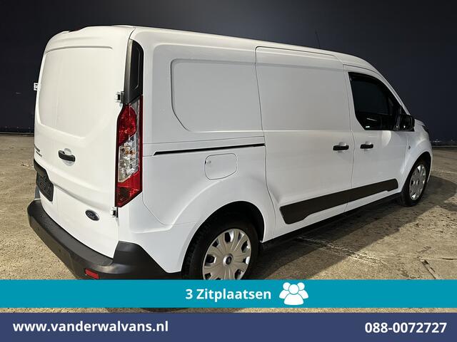 Ford TRANSIT CONNECT 1.5 EcoBlue 120pk L2H1 Euro6 Airco | 3-Zits | Camera | Navigatie | Stoelverwarming | Verwarmde voorruit Parkeersensoren, Bijrijdersbank