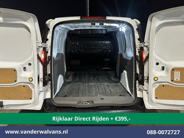Ford TRANSIT CONNECT 1.5 EcoBlue 100pk L2H1 *Rijklaar Direct Rijden* Euro6 Airco | 3-Zits | Cruisecontrol | Stoelverwarming | Verwarmde voorruit Parkeersensoren, Bijrijdersbank