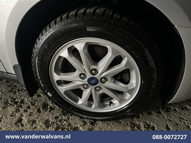 Ford TRANSIT CONNECT 1.5 EcoBlue 100pk L2H1 Euro6 Airco | Camera | Navigatie | Trekhaak | LM velgen Parkeersensoren, Bumper in de kleur, Verwarmde voorruit, Zijdeur