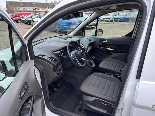 Ford TRANSIT CONNECT 1.5 EcoBlue L2 Limited | 100pk | Trekhaak | Dubbele Zijschuifdeur! | Stoelverwarming | Houten Laadvloer | 16" LMV | All Season banden