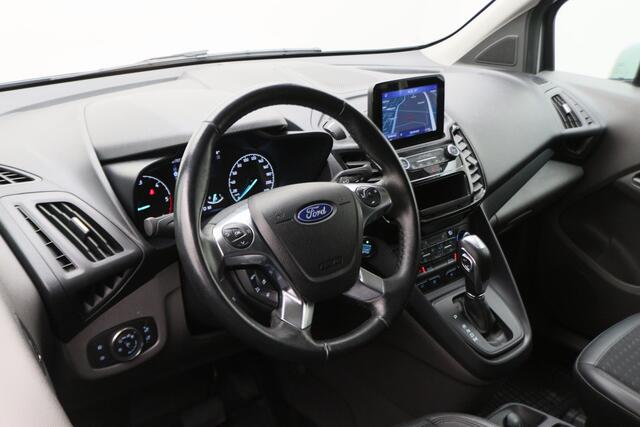 Ford TRANSIT CONNECT 1.5 EcoBlue L2 Automaat Limited Sport 2x Schuifdeur, Leer/Stof, Cruise, Camera, Apple Carplay, DAB, 17''
