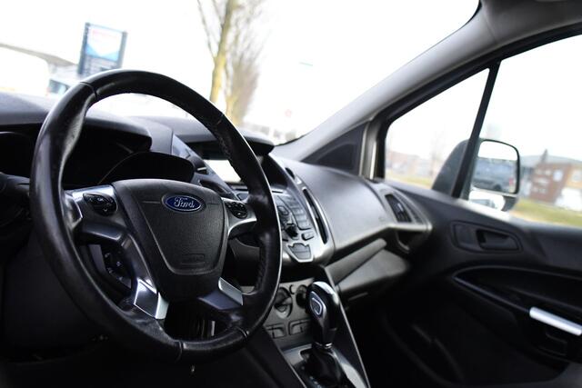 Ford TRANSIT CONNECT 1.5 TDCI L1 PB Edition Cruise, 120pk, sensoren, Stoelverwarming, Trekhaak, Automaat, 3 zits, Airco, Uniek!