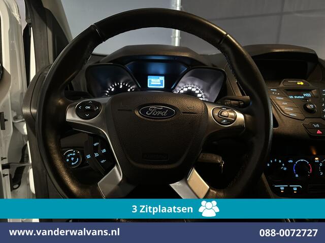 Ford TRANSIT CONNECT 1.5 TDCI 101pk L2H1 Inrichting Euro6 Airco | 3-Zits | Imperiaal | Trekhaak Cruisecontrol, Verwarmde voorruit, Bijrijdersbank