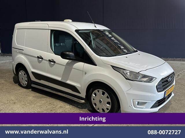 Ford TRANSIT CONNECT 1.5 EcoBlue 100pk L1H1 Inrichting Euro6 Airco | Cruisecontrol | Verwarmde Voorruit Sidebars, Parkeersensoren