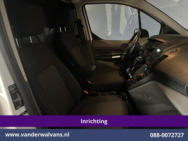 Ford TRANSIT CONNECT 1.5 EcoBlue 100pk L1H1 Inrichting Euro6 Airco | Cruisecontrol | Verwarmde Voorruit Sidebars, Parkeersensoren