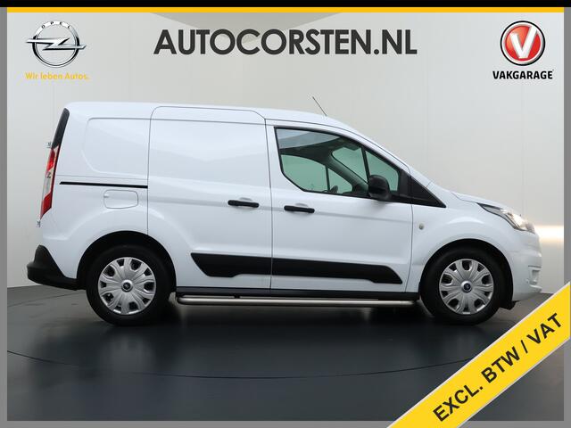 Ford TRANSIT CONNECT 1.5TDCI 100PK Trekhaak Kast Cruise Airco PDC-v+a EURO6 Sidebars L1H1 Trend HP Betonplex Vloer Wandbetimmering Kasteninbouw Schuifdeur Achterdeuren Origineel Nederlandse Auto Laadvermogen 844kg !