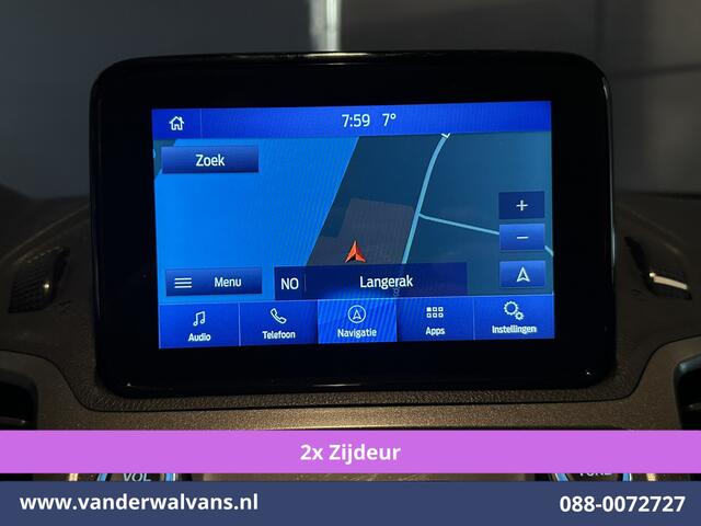 Ford TRANSIT CONNECT 1.5 EcoBlue 100pk L2H1 Euro6 Airco | 2x zijdeur | Camera | Navigatie | Apple Carplay | Cruisecontrol Verwarmde voorruit, Parkeersensoren