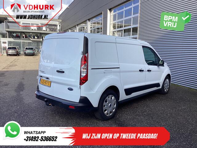Ford TRANSIT CONNECT 1.0 100 pk L2 BENZINE NL Auto/ 3 Pers./ Trekhaak/ DAB/ Cruise/ Airco