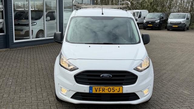 Ford TRANSIT CONNECT 1.5 TDCI 74KW 100PK L2 MAXI EURO 6 AIRCO/ RVS IMPERIAAL/ BEDRIJFSWAGENINRICHTING/ 100% DEALERONDERHOUDEN