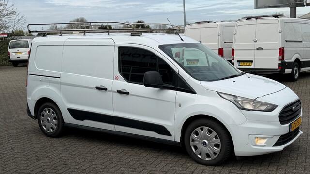 Ford TRANSIT CONNECT 1.5 TDCI 74KW 100PK L2 MAXI EURO 6 AIRCO/ RVS IMPERIAAL/ BEDRIJFSWAGENINRICHTING/ 100% DEALERONDERHOUDEN