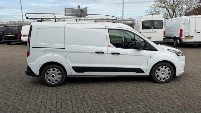 Ford TRANSIT CONNECT 1.5 TDCI 74KW 100PK L2 MAXI EURO 6 AIRCO/ RVS IMPERIAAL/ BEDRIJFSWAGENINRICHTING/ 100% DEALERONDERHOUDEN