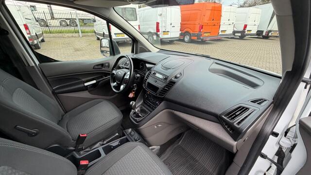 Ford TRANSIT CONNECT 1.5 TDCI 74KW 100PK L2 MAXI EURO 6 AIRCO/ RVS IMPERIAAL/ BEDRIJFSWAGENINRICHTING/ 100% DEALERONDERHOUDEN