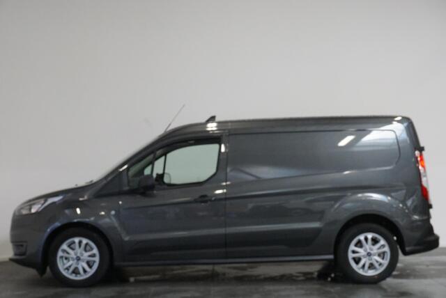 Ford TRANSIT CONNECT 1.5 EcoBlue L2 Trend Airco Navigatie Parkeersensoren Camera Cruise Control Lichtmetalen velgen 3 Zits