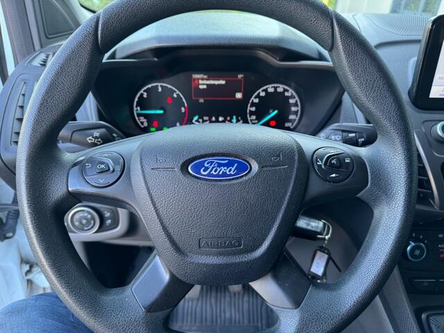 Ford TRANSIT CONNECT 1.5 TDCi Airco, 3-pers, verwarmde voorruit, navi, camera, Schuifdeur,