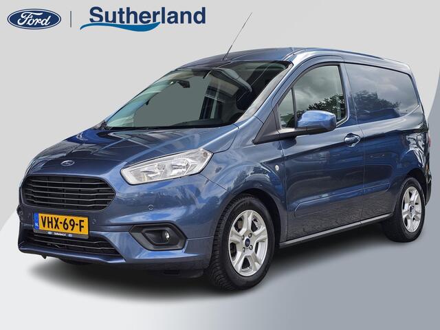 Ford TRANSIT COURIER 1.0 Limited EcoBoost S&S Marge incl. BTW & BPM | Navigatie | Camera | Trekhaak | Stoelverwarming | Cruise control | Keurige auto!