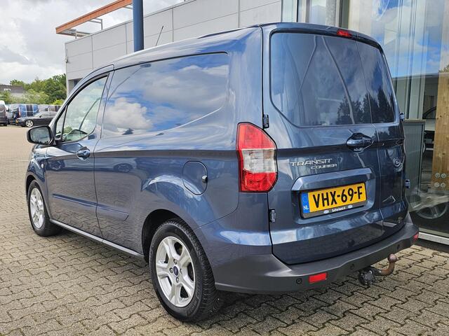 Ford TRANSIT COURIER 1.0 Limited EcoBoost S&S Marge incl. BTW & BPM | Navigatie | Camera | Trekhaak | Stoelverwarming | Cruise control | Keurige auto!