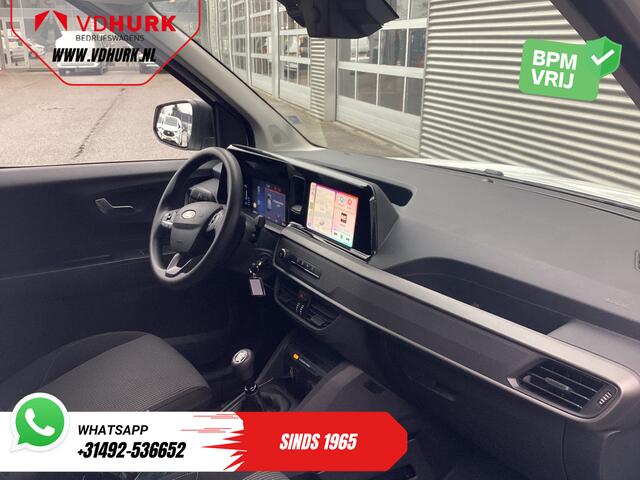 Ford TRANSIT COURIER 1.0 Trend 100 pk BENZINE BPM VRIJ! Garantie 05-2029/ Carplay/ Virtual Cockpit/ Airco/ Cruise