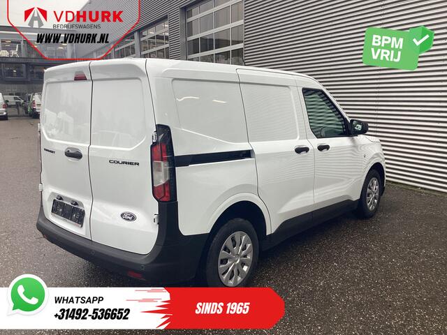 Ford TRANSIT COURIER 1.0 Trend 100 pk BENZINE BPM VRIJ! Garantie 05-2029/ Carplay/ Virtual Cockpit/ Airco/ Cruise