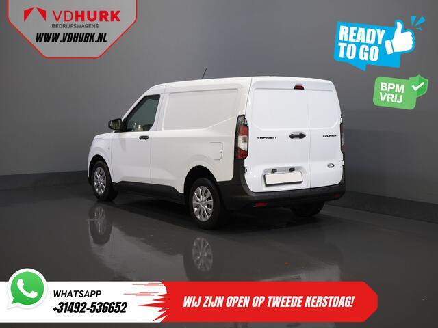 Ford TRANSIT COURIER 1.0 Trend 100 pk BENZINE BPM VRIJ! Garantie 05-2029/ Carplay/ Virtual Cockpit/ Airco/ Cruise