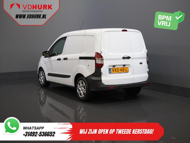 Ford TRANSIT COURIER 1.5 TDCI BPM VRIJ! NL Auto/ 2xSchuifdeur/ Carplay/ Airco/ PDC/ Cruise
