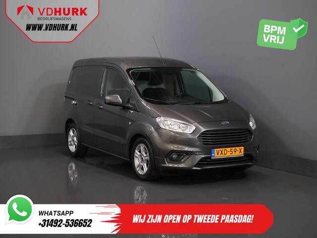 Ford TRANSIT COURIER 1.5 TDCI 100 pk Limited Stoelverw./ Voorruitverw./ Navi/ Carplay/ Camera/ Climate/ PDC/ LMV/ Cruise/ Trekhaak