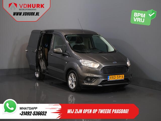Ford TRANSIT COURIER 1.5 TDCI 100 pk Limited Stoelverw./ Voorruitverw./ Navi/ Carplay/ Camera/ Climate/ PDC/ LMV/ Cruise/ Trekhaak