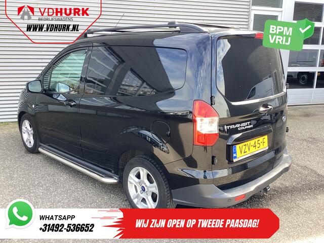 Ford TRANSIT COURIER 1.0 100 pk BENZINE Limited NL Auto/ Stoelverw./ Carplay/ Navi/ Cruise/ Climate/ Camera/ Afn.Trekhaak/ Sidebars/ Dakdragers/ LMV/ PDC