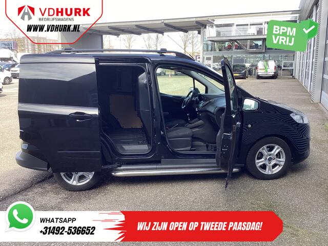 Ford TRANSIT COURIER 1.0 100 pk BENZINE Limited NL Auto/ Stoelverw./ Carplay/ Navi/ Cruise/ Climate/ Camera/ Afn.Trekhaak/ Sidebars/ Dakdragers/ LMV/ PDC