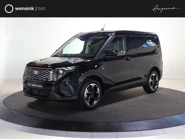 Ford TRANSIT COURIER E-Transit Limited 44 kWh 17'' LICHTMETALEN VELGEN, WINTERPACK, CLIMATE CONTROL, ACHTERUITRIJ CAMERA + PARKEERSENSOREN VOOR, DRIVER ASSISTANCE PACK INCL. NAVIGATIE, 16'' RESERVEWIEL, LED LAADRUIMTEVERLICHTING , LAADVLOERBESCHERMING, RUBBER , TREKHAAK