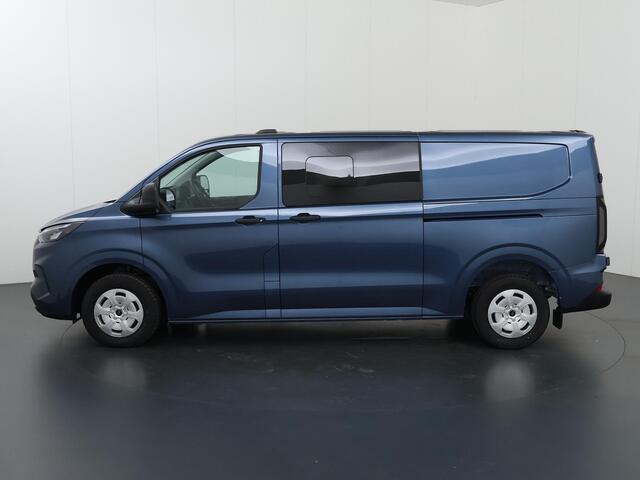Ford TRANSIT CUSTOM 320 | 2.0 TDCI | L2 H1 | Trend | Dubbele Cabine | 136 PK | Schuifdeur L+R | 5-zits | Parkeercamera | Stoelverwarming | Stuurwielverwarming | Carplay | BPM-Vrij