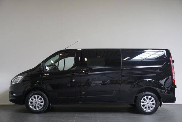 Ford TRANSIT CUSTOM 300 2.0 TDCI 130 pk Automaat Dubbele Cabine LIMITED! L2 | Navigatie | Airco | Bluetooth | 5-Zits | Trekhaak | DAB+