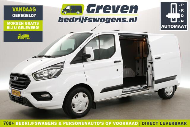 Ford TRANSIT CUSTOM 300 2.0 TDCI L2H1 Automaat Airco Camera Carplay Cruise 2x Schuifdeur PDC 3 Persoons