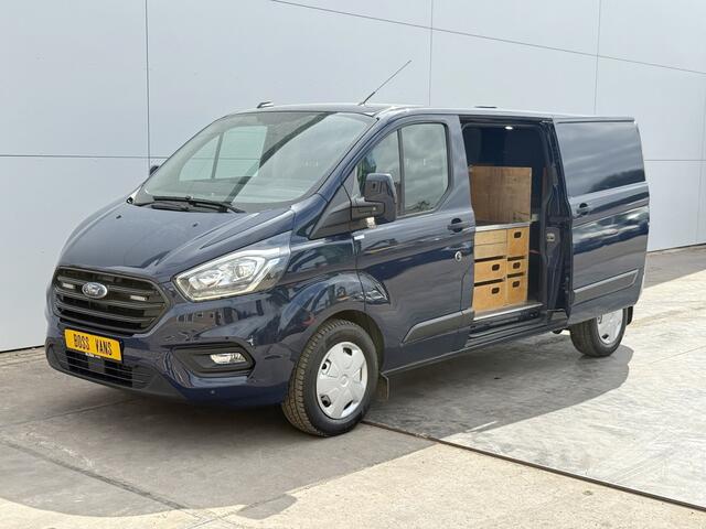 Ford TRANSIT CUSTOM 340 2.0 TDCI Trend 130PK Automaat L2H1 Dubbele Schuif LED Cruise Control Stoelverwarming Parkeersensoren voor achter