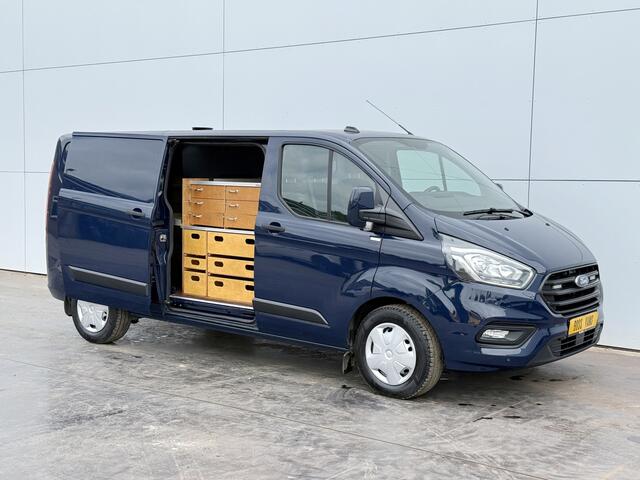 Ford TRANSIT CUSTOM 340 2.0 TDCI Trend 130PK Automaat L2H1 Dubbele Schuif LED Cruise Control Stoelverwarming Parkeersensoren voor achter