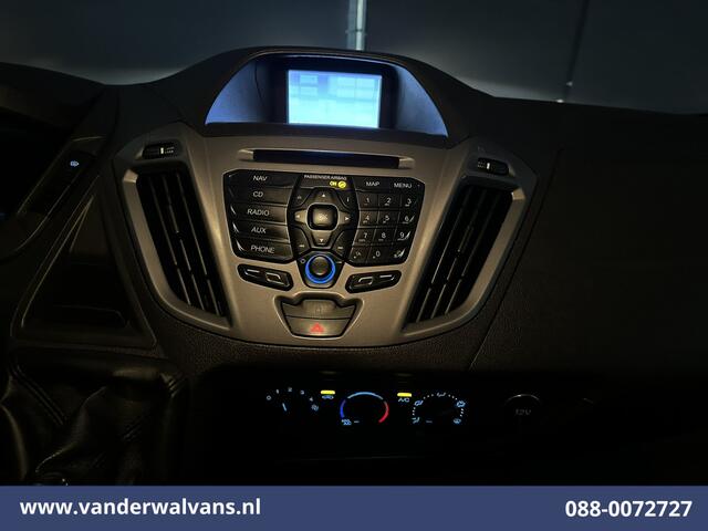 Ford TRANSIT CUSTOM 2.0 TDCI L1H1 Euro6 Airco | Navigatie | Camera | Cruisecontrol | 2350kg Trekhaak bijrijdersbank, parkeersensoren