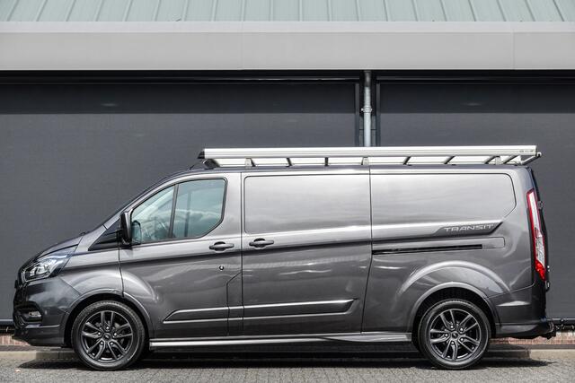 Ford TRANSIT CUSTOM L2H1 2.0Tdci 185Pk Aut. | Sport | Imperiaal | 2xschuifdeur | Achteruitrijcamera | Trekhaak | 18''