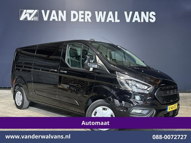 Ford TRANSIT CUSTOM 2.0 TDCI 170pk Automaat L2H1 Euro6 Airco | Adaptieve Cruisecontrol | Navigatie | Apple Carplay parkeersensoren, stoelverwarming, trekhaak, LED