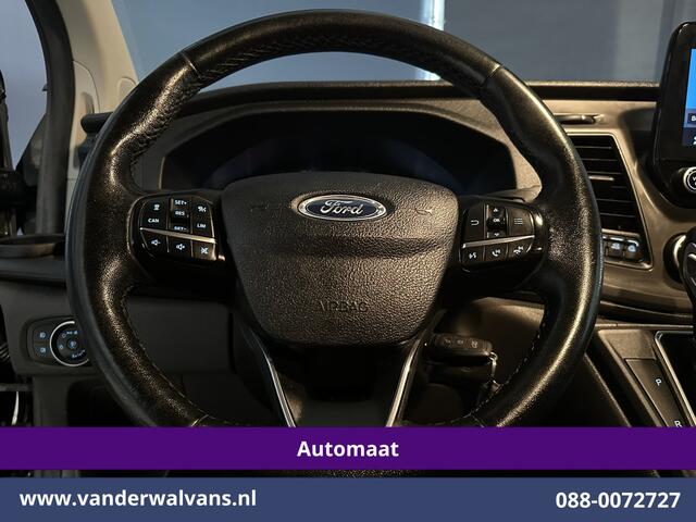 Ford TRANSIT CUSTOM 2.0 TDCI 170pk Automaat L2H1 Euro6 Airco | Adaptieve Cruisecontrol | Navigatie | Apple Carplay parkeersensoren, stoelverwarming, trekhaak, LED