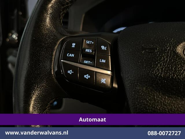 Ford TRANSIT CUSTOM 2.0 TDCI 170pk Automaat L2H1 Euro6 Airco | Adaptieve Cruisecontrol | Navigatie | Apple Carplay parkeersensoren, stoelverwarming, trekhaak, LED
