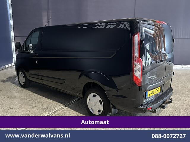 Ford TRANSIT CUSTOM 2.0 TDCI 170pk Automaat L2H1 Euro6 Airco | Adaptieve Cruisecontrol | Navigatie | Apple Carplay parkeersensoren, stoelverwarming, trekhaak, LED