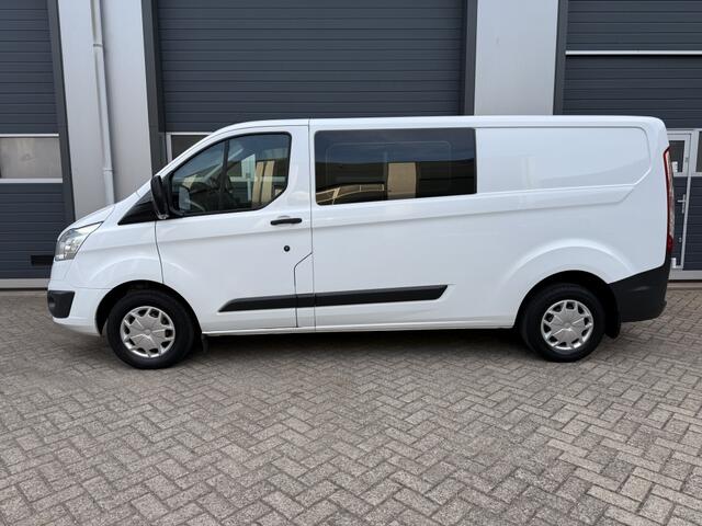 Ford TRANSIT CUSTOM 290 2.2 TDCI L2H1TDC Dubbel Cabine NAP Trekhaak Camera Cruise Na