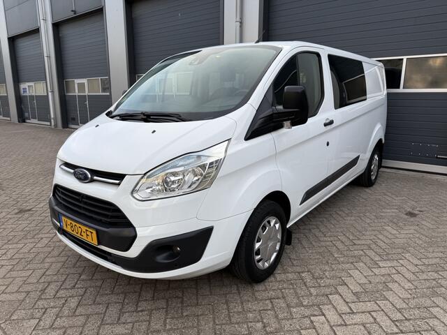 Ford TRANSIT CUSTOM 290 2.2 TDCI L2H1TDC Dubbel Cabine NAP Trekhaak Camera Cruise Na