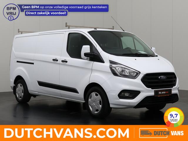 Ford TRANSIT CUSTOM 2.0TDCi 130PK Lang | Kastinrichting | Navigatie | Airco | Cruise | 3-Persoons | Trekhaak