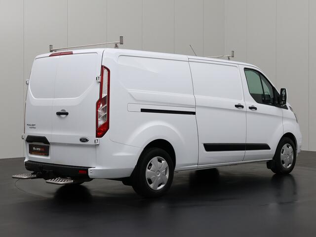 Ford TRANSIT CUSTOM 2.0TDCi 130PK Lang | Kastinrichting | Navigatie | Airco | Cruise | 3-Persoons | Trekhaak
