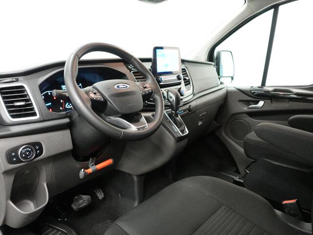 Ford TRANSIT CUSTOM 300 2.0 TDCI L2H1 Limited Automaat Dubbele Cabine Airco 2x Schuifdeur Trekhaak Navi Parkeersensoren