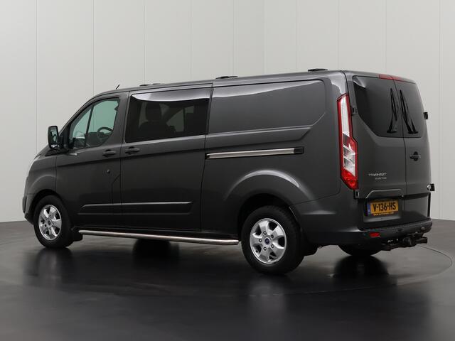 Ford TRANSIT CUSTOM 2.0TDCI 170PK Automaat Dubbele Cabine | Navigatie | Camera | Leder | 2xSchuifdeur | Trekhaak