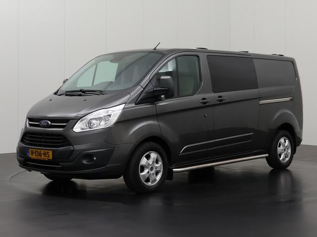 Ford TRANSIT CUSTOM 2.0TDCI 170PK Automaat Dubbele Cabine | Navigatie | Camera | Leder | 2xSchuifdeur | Trekhaak