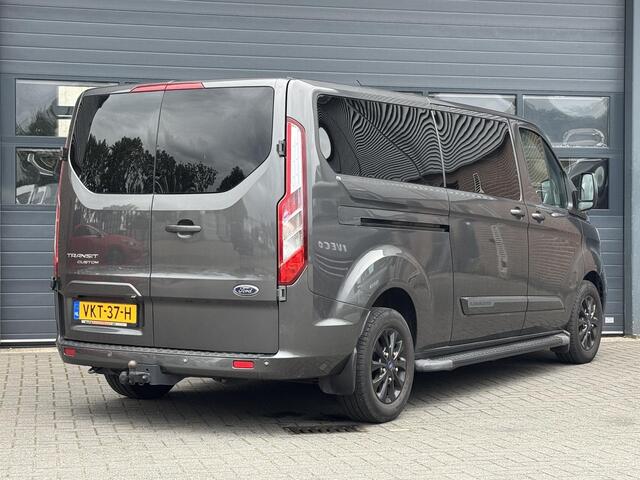 Ford TRANSIT CUSTOM 320 2.0 TDCI L2H1 PLATINUM EDITION DUBBEL CABINE I AUTOMAAT I TREKHAAK I CARPLAY I CAMERA